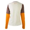 Varlion 06MC617 Camiseta de manga comprida Bege Mulher