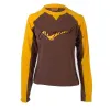 Camiseta de manga comprida Varlion MD M/L06-MC627 Marrom Mulher