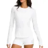 Camiseta de Manga Longa para Mulheres Wilson All Day White