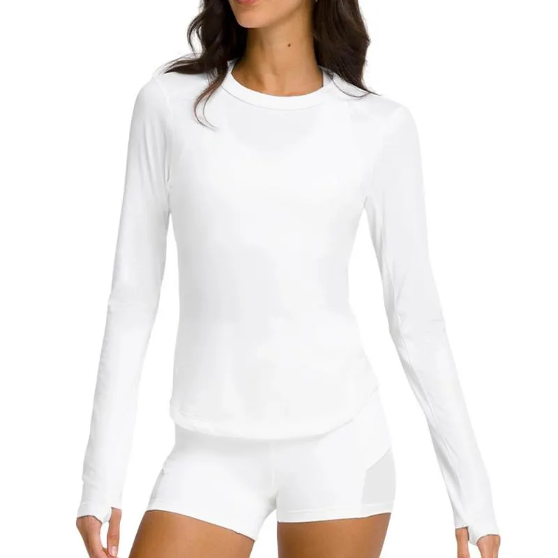 Camiseta de Manga Longa para Mulheres Wilson All Day White
