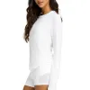 Camiseta de Manga Longa para Mulheres Wilson All Day White