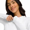 Camiseta de Manga Longa para Mulheres Wilson All Day White