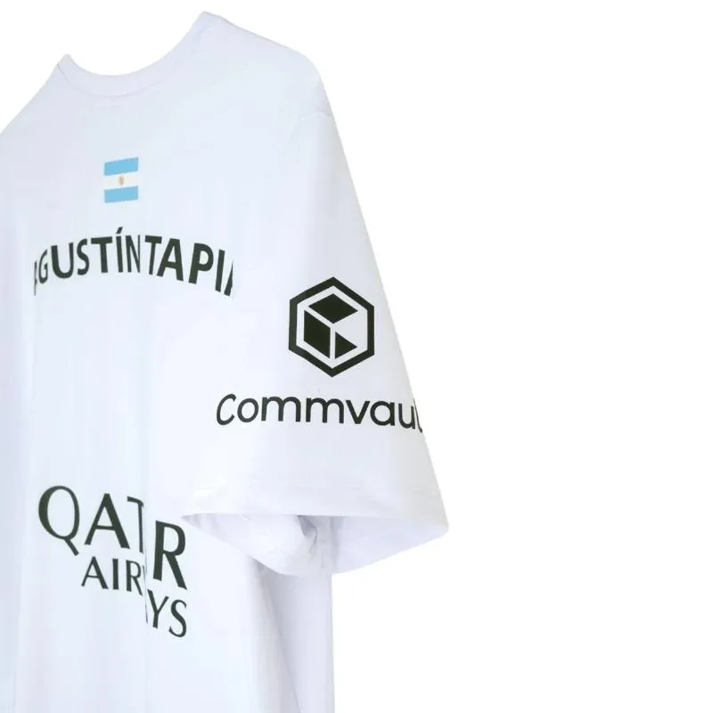 Camiseta Nox Agustin Tapia Patrocina AT10 Blanco 2026