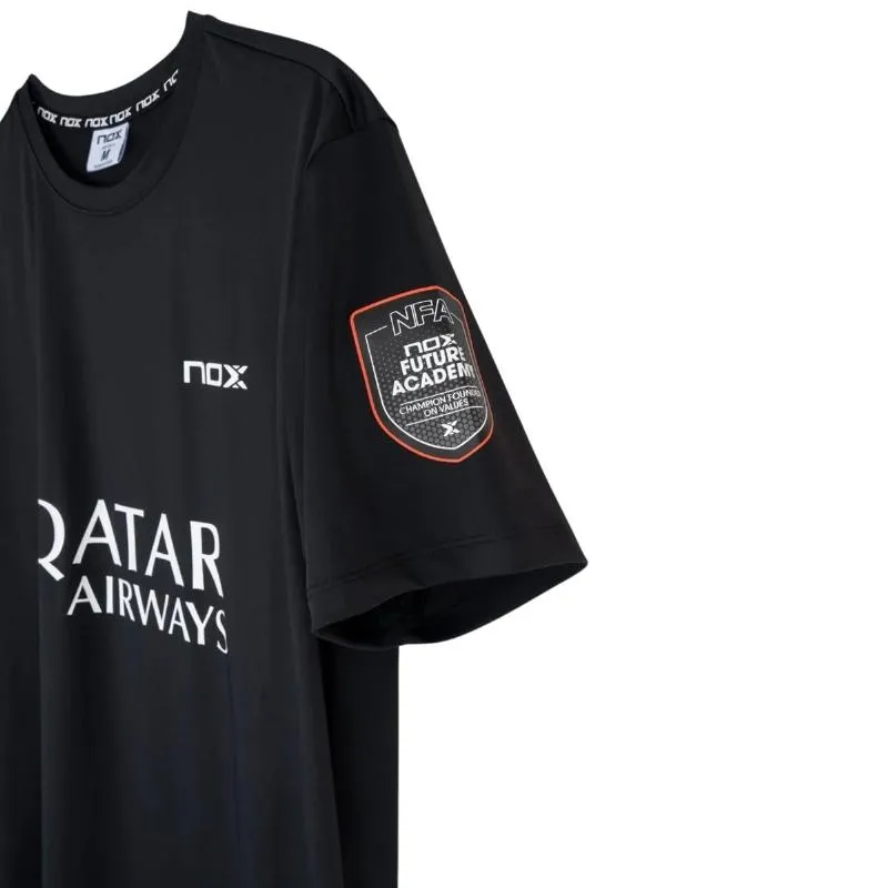 Camiseta Nox Agustin Tapia patrocina AT10 Negro 2026