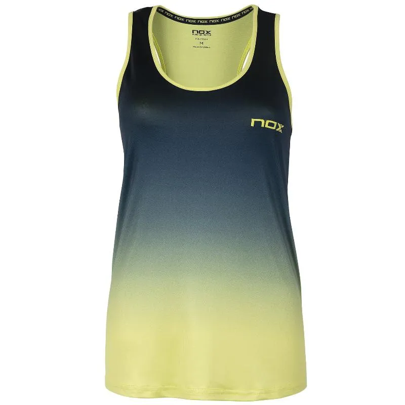 Nox Pro Blue Logo Limão Degraded Women T-Shirt