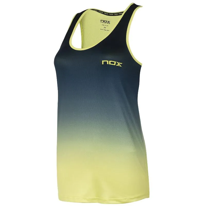 Nox Pro Blue Logo Limão Degraded Women T-Shirt