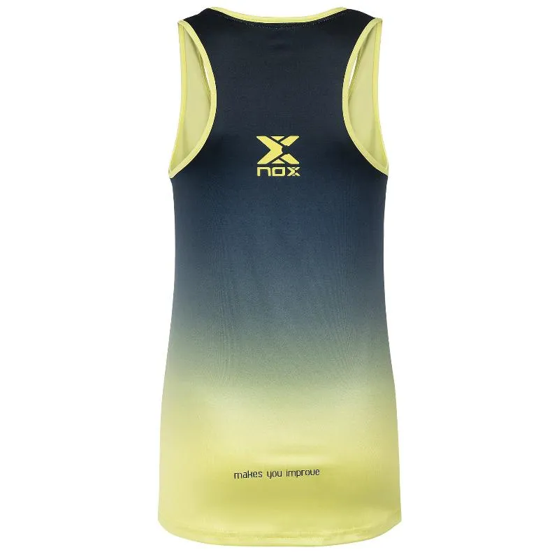 Nox Pro Blue Logo Limão Degraded Women T-Shirt