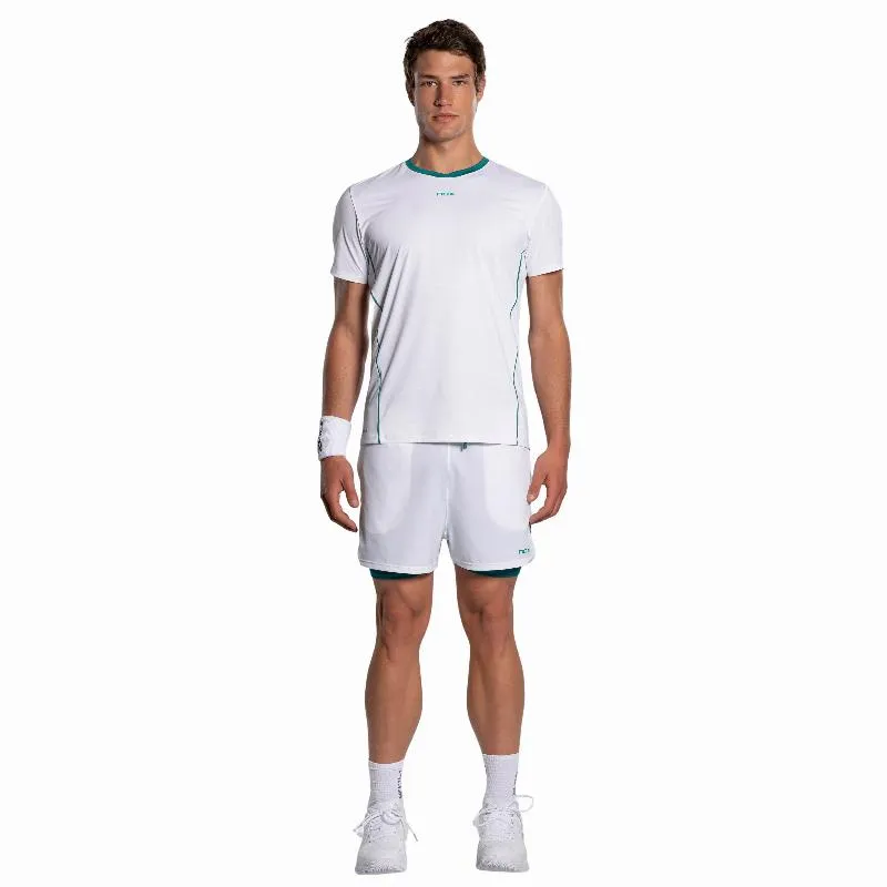 Camiseta Nox Pro White Green Ivy