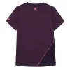 Camiseta feminina roxa escura Nox Pro