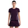 Camiseta feminina roxa escura Nox Pro