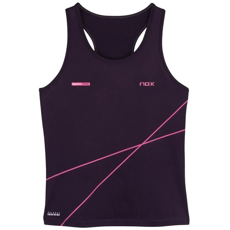 Nox Pro Camiseta Roxa Escura Rosa Mulheres