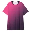 Camiseta Nox Pro Roxa Rosa Degradado