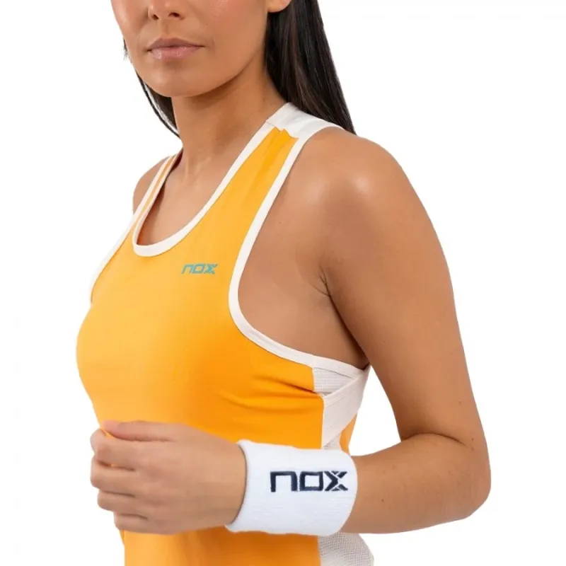 Camiseta Feminina Nox Pro Gradiente Laranja