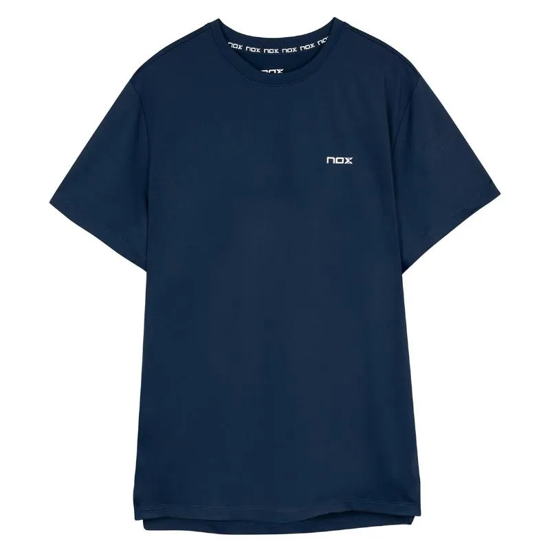 Camiseta azul marinho da equipe Nox