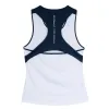 Camiseta Feminina Azul Marinho Branca da Equipe Nox
