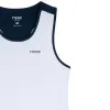Camiseta Feminina Azul Marinho Branca da Equipe Nox