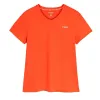 Camiseta Nox Team Sleeve Rojo Mujer
