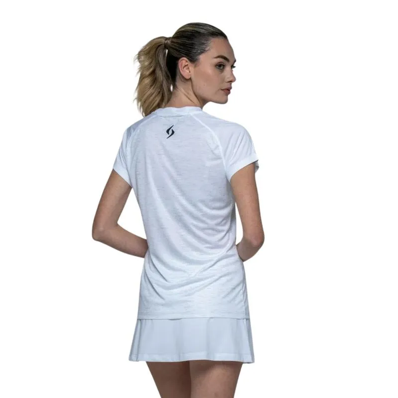 Camiseta Siux Club 26 Blanco Mujer