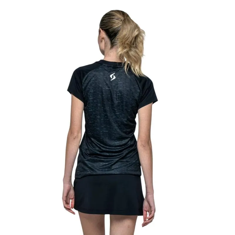 Camiseta Siux Club 26 Negro Mujer