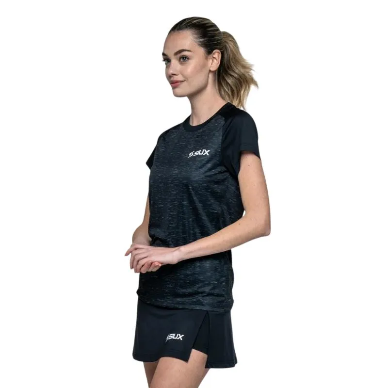 Camiseta Siux Club 26 Negro Mujer