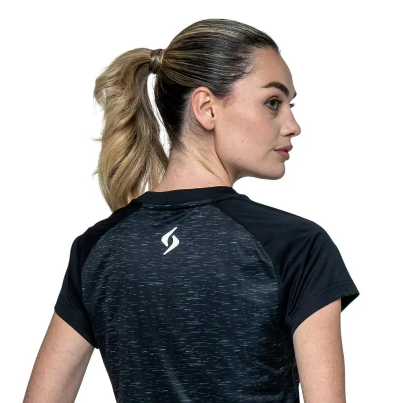Camiseta Siux Club 26 Negro Mujer