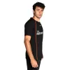 Camiseta Siux Leo Augsburger Fenix Preto Laranja