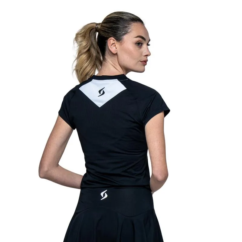 Camiseta Feminina Preta Siux Match 26