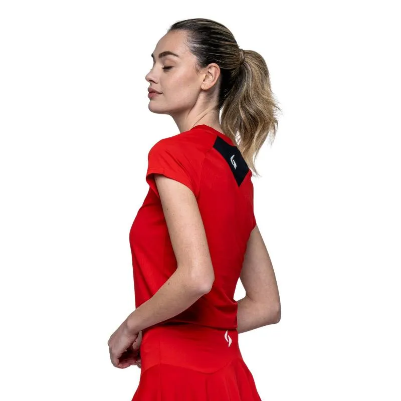 Camiseta Vermelha Feminina do Siux Match 26