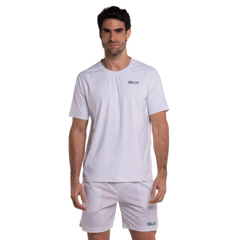Camiseta Branca de Seda Siux