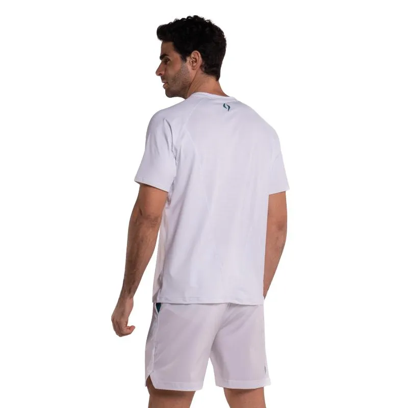 Camiseta Branca de Seda Siux