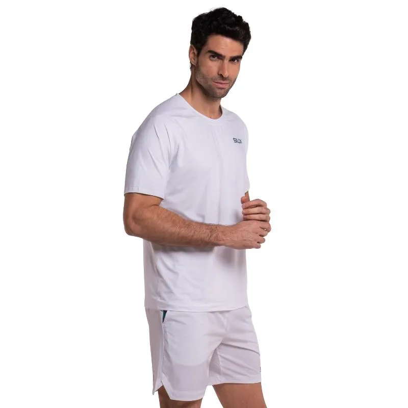 Camiseta Branca de Seda Siux
