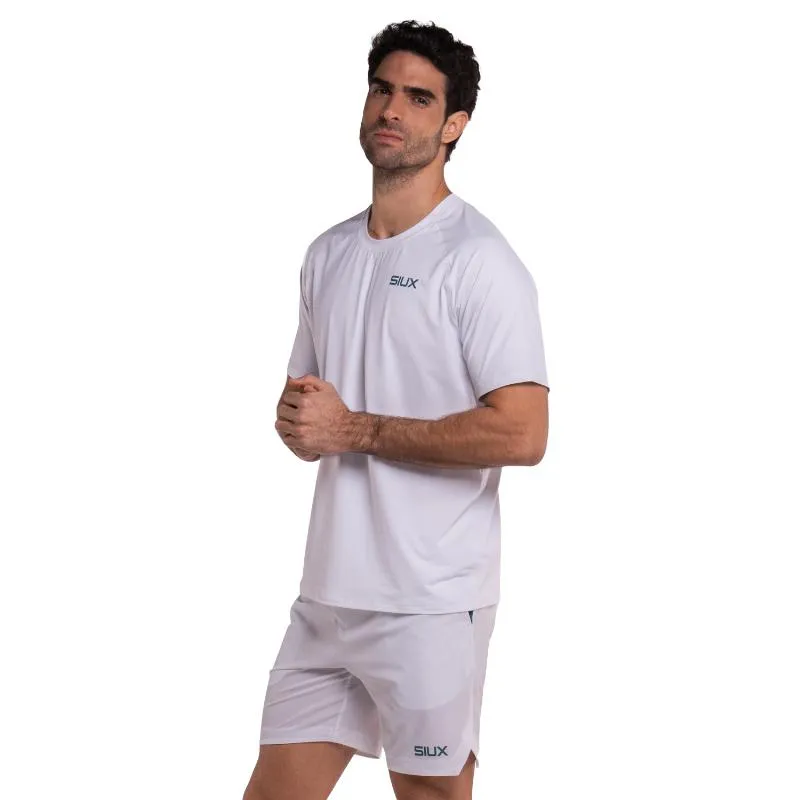Camiseta Branca de Seda Siux