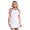 Camiseta Feminina Branca de Seda Siux