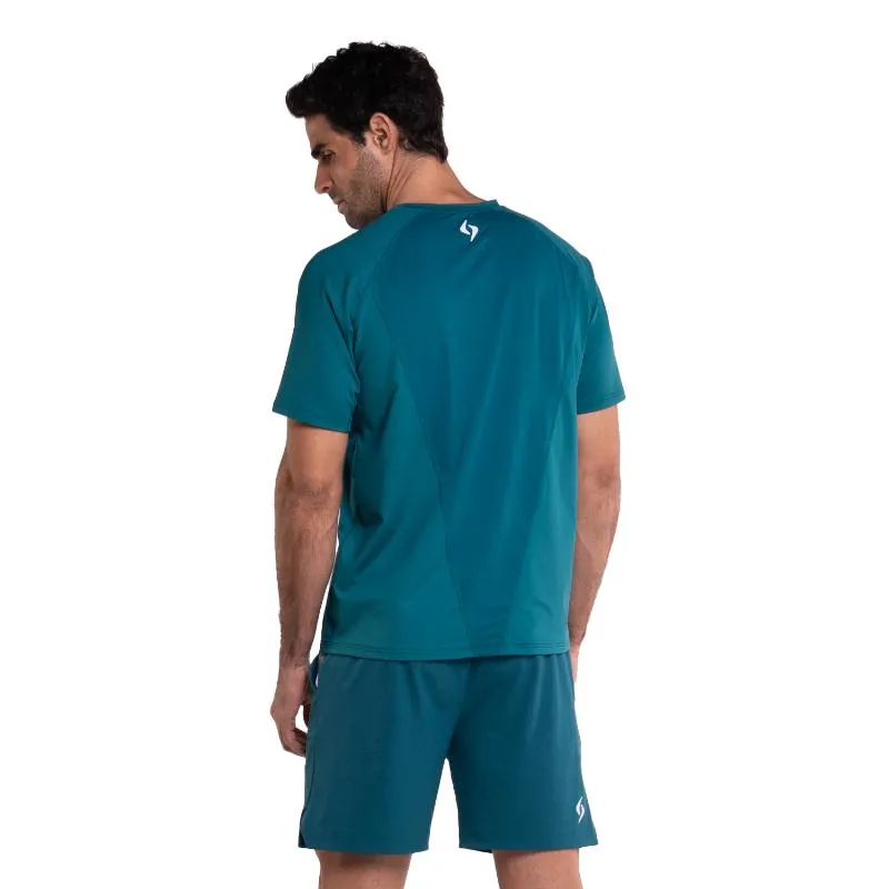 Camiseta Verde de Seda Siux