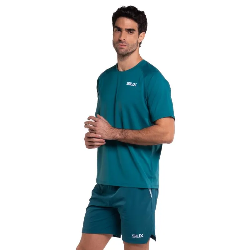 Camiseta Verde de Seda Siux
