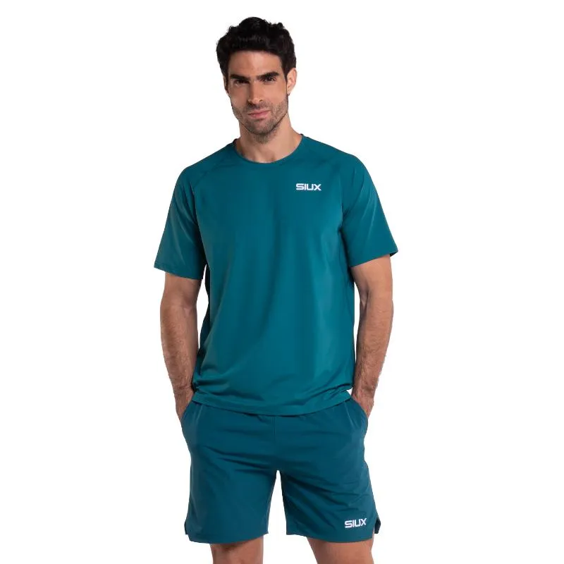 Camiseta Verde de Seda Siux