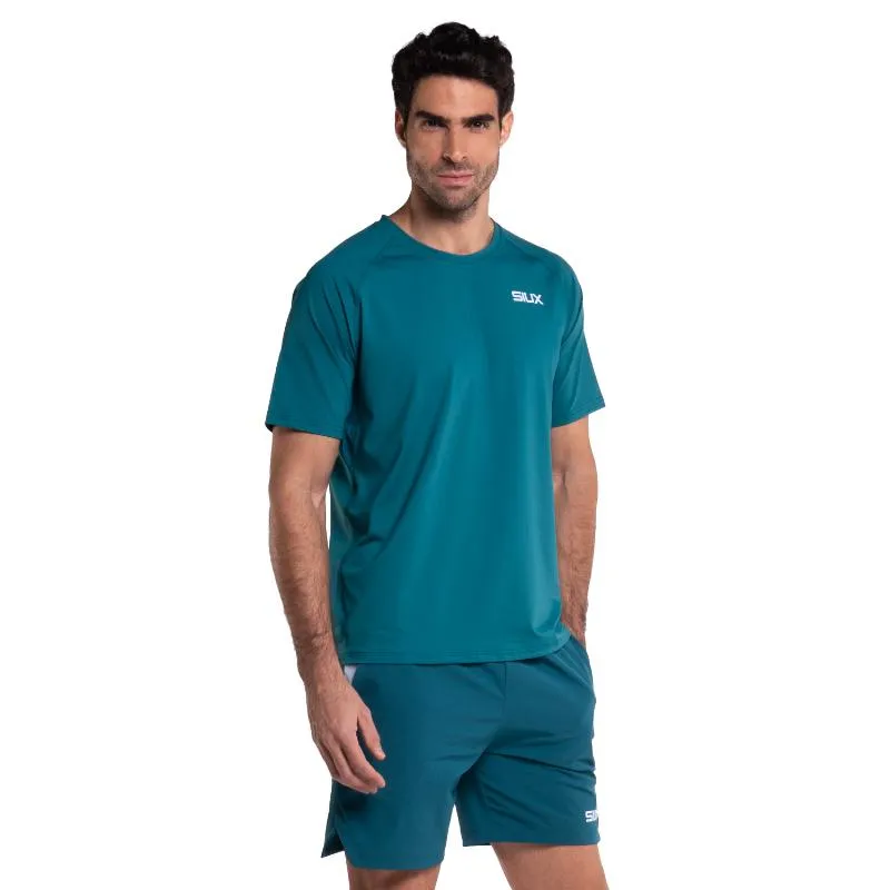 Camiseta Verde de Seda Siux