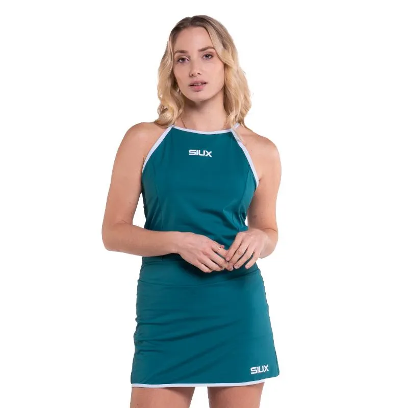 Camiseta Feminina Verde de Seda Siux