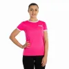 Camiseta Feminina Softee Galaxy Fuchsia Fluor Branca