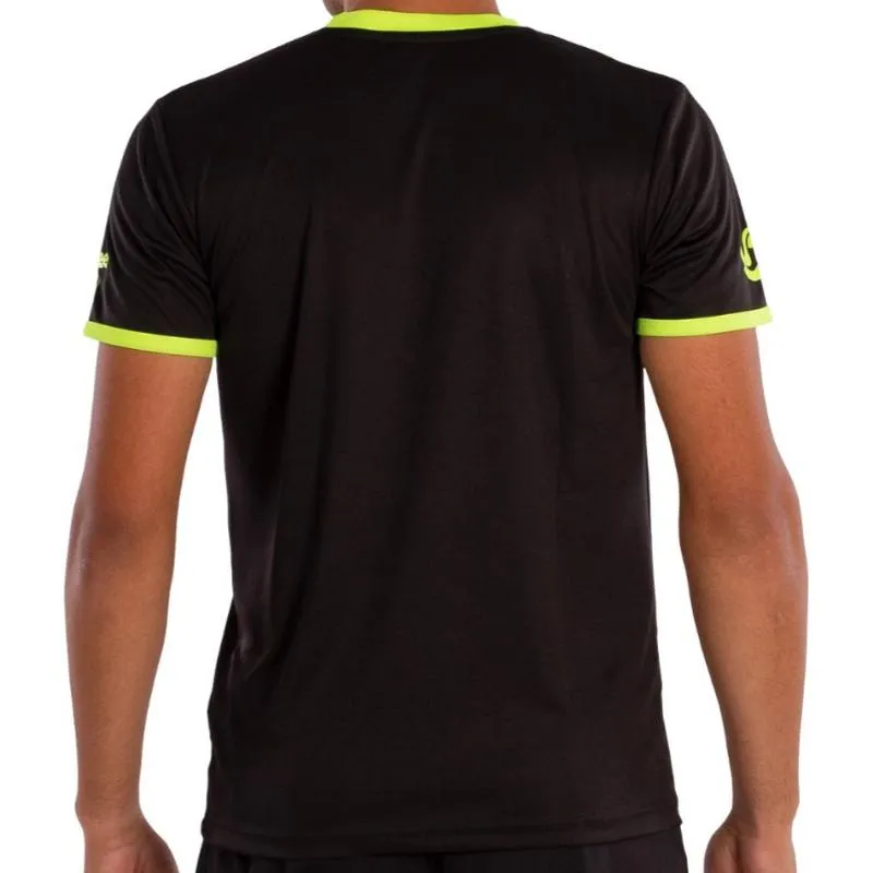 T-Shirt Softee Tipex Preto Amarelo Fluor criança