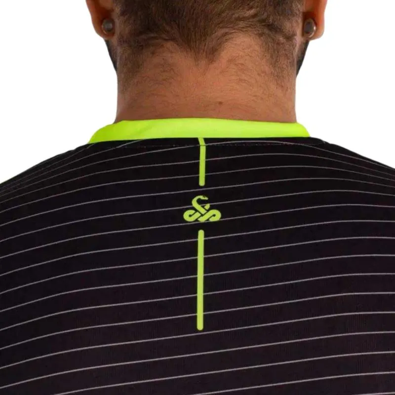 Vibora Black Mamba X Aniversário T-Shirt Preto Amarelo Fluor