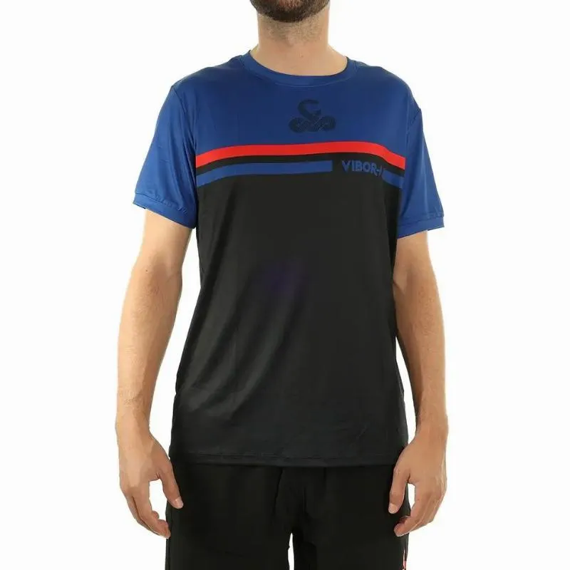 Camiseta Vibora Hydra Pro Azul Preto