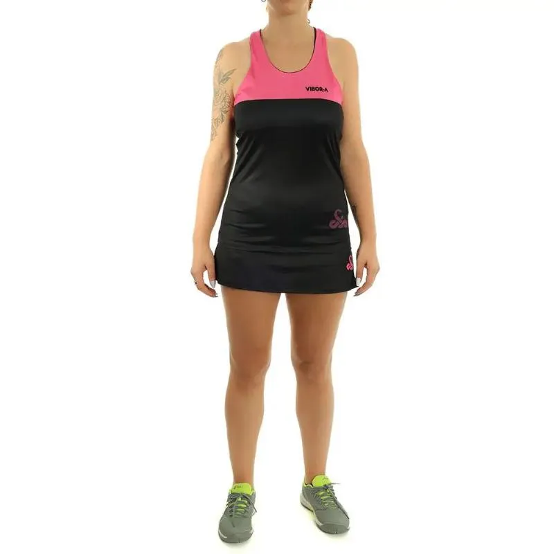 Camiseta Vibora Naya Preta Feminina
