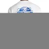 Camiseta Wilson Classic Graphic Blanco Azul