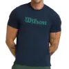 Camiseta Wilson Easy Street Azul Marinho Verde