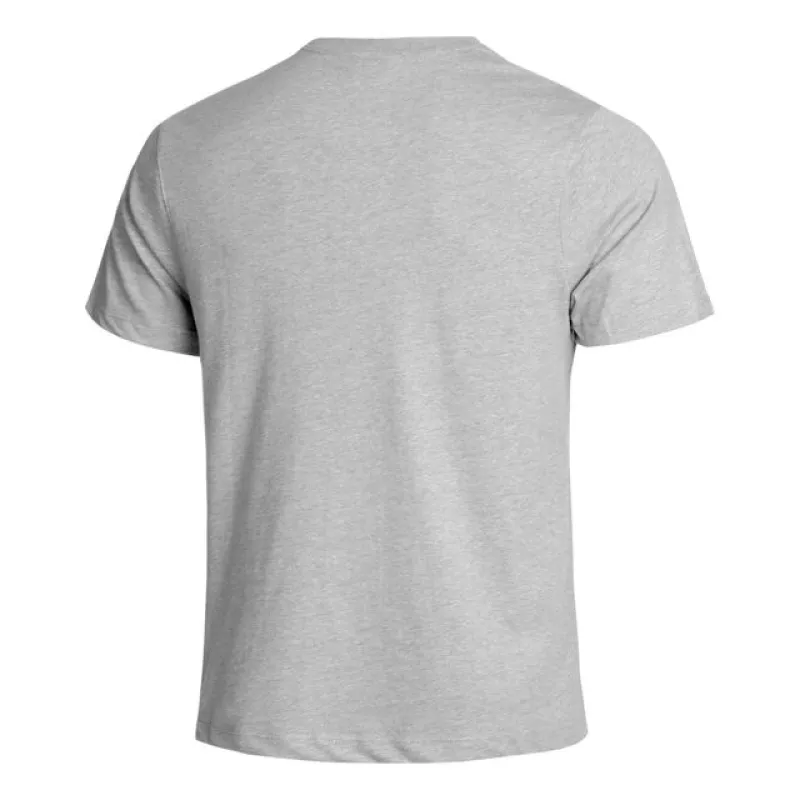 Wilson T-shirt Grafica Cinzento Branco
