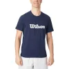 Camiseta azul marinho da Wilson Team Graphic
