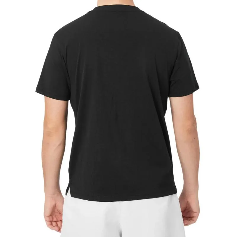 Camiseta preta com gráfico do Wilson Team