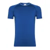 Camiseta Wilson Equipe Seamless Crew Azul Royal
