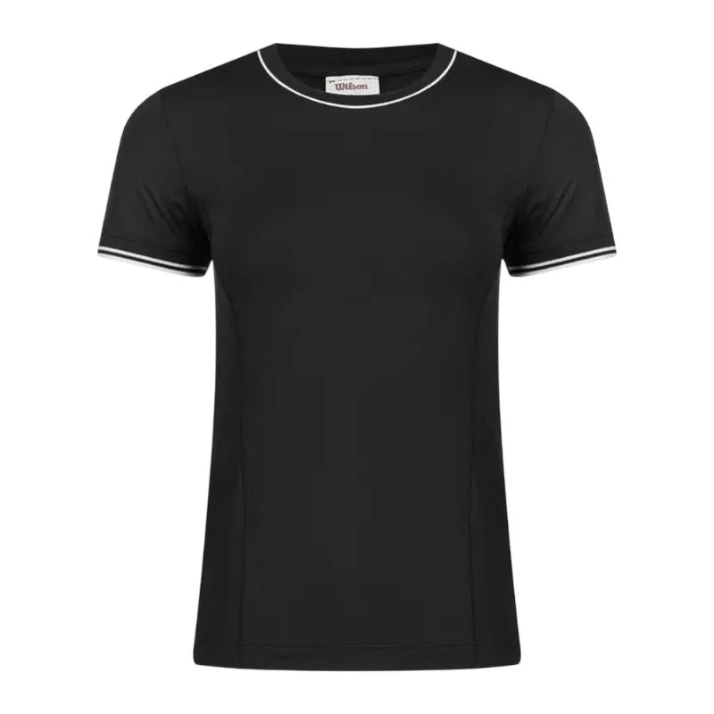 Camiseta Feminina Wilson Team Seamless Black